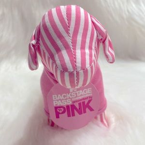 Victoria’s Secret PINK Mini Dog With A Hoodie Backstage Pass NWT Excelle…